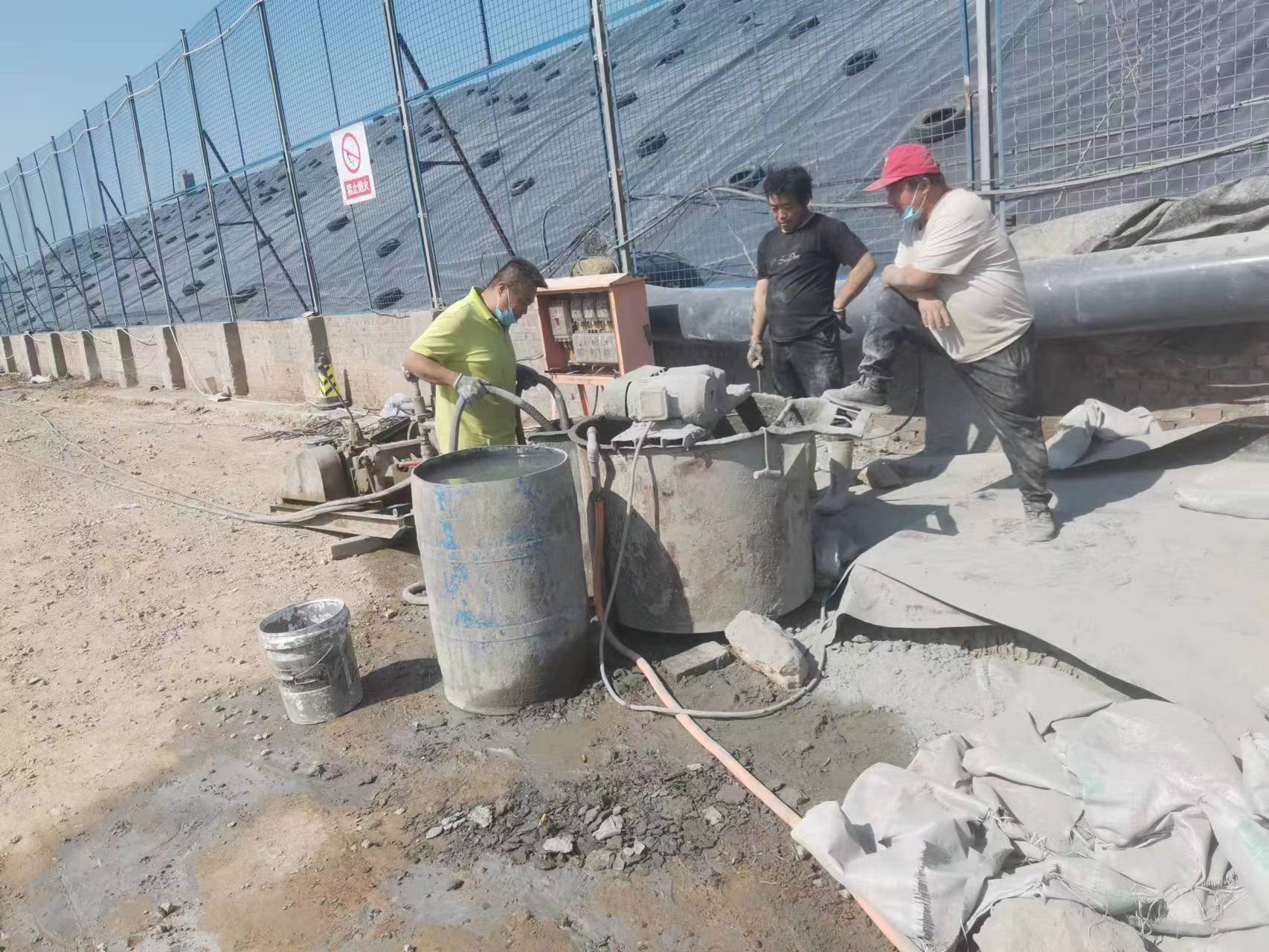 尖扎袖阀管注浆